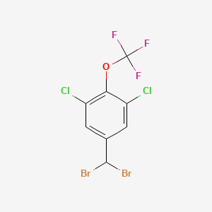 1,3-Dichloro-5-(dibromomethyl)-2-(trifluoromethoxy)benzene