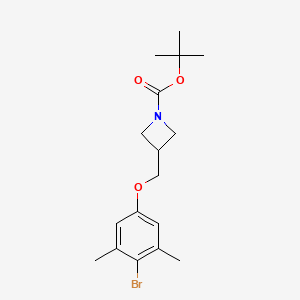3-(4-Bromo-3,5-dimethyl-phenoxymethyl)-azetidine-1-carboxylic acid tert-butyl ester
