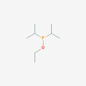 molecular formula C8H19OP B14721339 Phosphinous acid, bis(1-methylethyl)-, ethyl ester CAS No. 6225-99-6