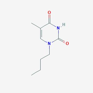 molecular formula C9H14N2O2 B14721343 1-Butyl-5-methyl-2,4(1H,3H)-pyrimidinedione CAS No. 15236-33-6