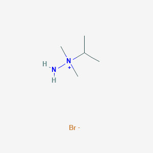 1,1-Dimethyl-1-(propan-2-yl)hydrazin-1-ium bromide