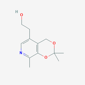 2-(2,2,8-Trimethyl-4h-[1,3]dioxino[4,5-c]pyridin-5-yl)ethanol