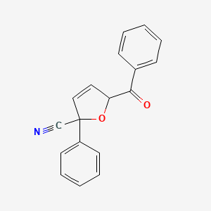 2-benzoyl-5-phenyl-2H-furan-5-carbonitrile