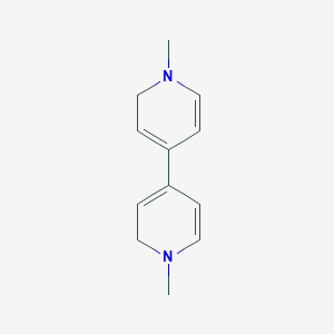 molecular formula C12H16N2 B14721438 1,1'-Dimethyl-1,1',2,2'-tetrahydro-4,4'-bipyridine CAS No. 14967-65-8