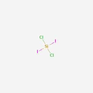 molecular formula Cl2I2Si B14721447 Dichloro(diiodo)silane CAS No. 13977-54-3