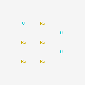 molecular formula Ru5U3 B14721464 Ruthenium--uranium (5/3) CAS No. 12316-44-8