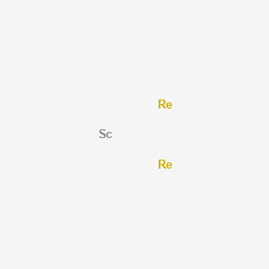 molecular formula Re2Sc B14721524 Rhenium--scandium (2/1) CAS No. 12038-68-5