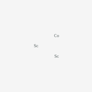 molecular formula CoSc2 B14721583 Cobalt;scandium CAS No. 12017-09-3