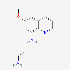 (3-Aminopropyl)(6-methoxy(8-quinolyl))amine