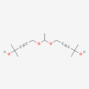 5,5'-[Ethane-1,1-diylbis(oxy)]bis(2-methylpent-3-yn-2-ol)