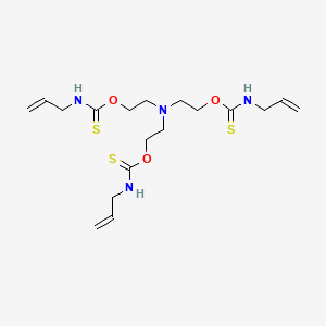 O-[2-[bis[2-(prop-2-enylcarbamothioyloxy)ethyl]amino]ethyl] N-prop-2-enylcarbamothioate