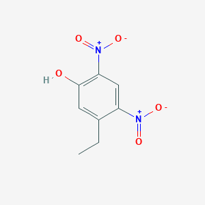 molecular formula C8H8N2O5 B14721635 5-Ethyl-2,4-dinitrophenol CAS No. 6286-38-0