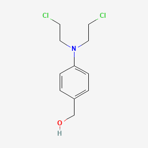 {4-[Bis(2-chloroethyl)amino]phenyl}methanol