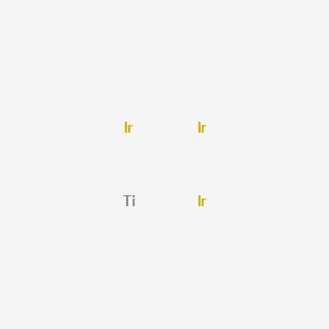 molecular formula Ir3Ti B14721697 Iridium--titanium (3/1) CAS No. 12056-28-9