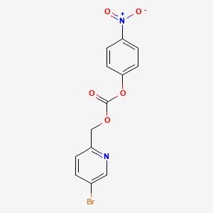 (5-Bromopyridin-2-yl)methyl 4-nitrophenyl carbonate