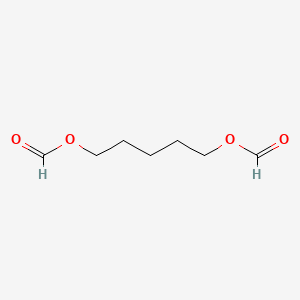 molecular formula C7H12O4 B14721751 5-Formyloxypentyl formate CAS No. 5436-53-3