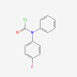 (4-Fluorophenyl)phenylcarbamyl chloride