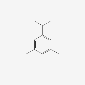 molecular formula C13H20 B14721895 1,3-Diethyl-5-(propan-2-yl)benzene CAS No. 15181-12-1