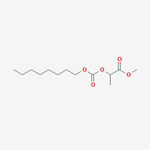 2-Octyloxycarbonyloxy-propionic acid methyl ester