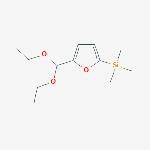 [5-(Diethoxymethyl)furan-2-yl](trimethyl)silane