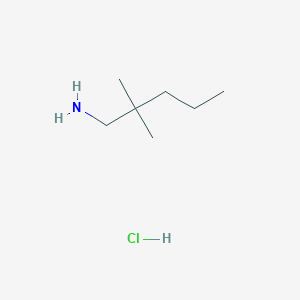 2,2-Dimethylpentan-1-amine hydrochloride