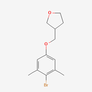 3-((4-Bromo-3,5-dimethylphenoxy)methyl)tetrahydrofuran