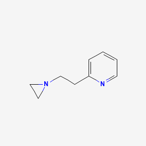 2-[2-(Aziridin-1-yl)ethyl]pyridine