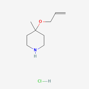 4-Allyloxy-4-methylpiperidine hydrochloride