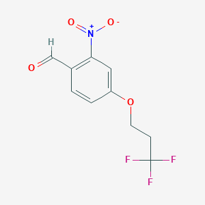 2-Nitro-4-(3,3,3-trifluoropropoxy)benzaldehyde