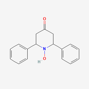 1-Hydroxy-2,6-diphenylpiperidin-4-one