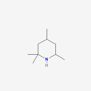 molecular formula C9H19N B14722205 2,2,4,6-Tetramethylpiperidine CAS No. 6292-82-6