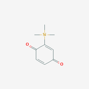 2,5-Cyclohexadiene-1,4-dione, 2-(trimethylsilyl)-