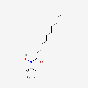 N-Hydroxy-N-phenyldodecanamide