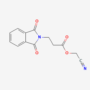 Cyanomethyl 3-(1,3-dioxoisoindol-2-yl)propanoate