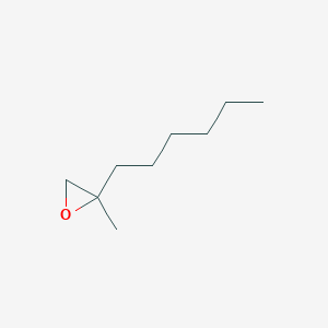 molecular formula C9H18O B14722301 2-Hexyl-2-methyloxirane CAS No. 6924-86-3