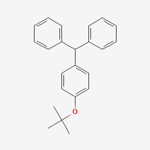 1,1'-[(4-tert-Butoxyphenyl)methylene]dibenzene