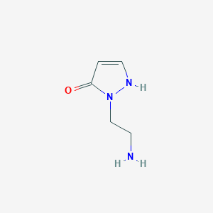 1-(2-aminoethyl)-1H-pyrazol-5-ol