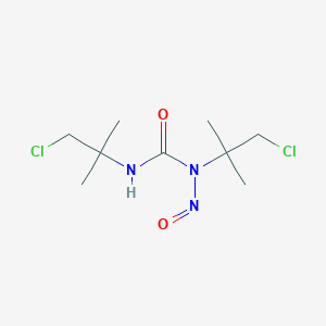 1,3-Bis(1-chloro-2-methylpropan-2-yl)-1-nitrosourea