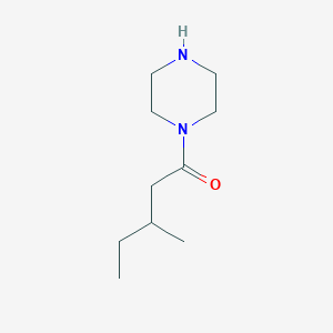 3-Methyl-1-(piperazin-1-yl)pentan-1-one