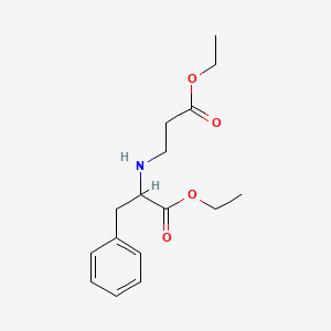 Ethyl 2-(2-ethoxycarbonylethylamino)-3-phenyl-propanoate