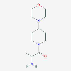 2-Amino-1-[4-(morpholin-4-yl)piperidin-1-yl]propan-1-one