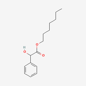 Heptyl hydroxy(phenyl)acetate