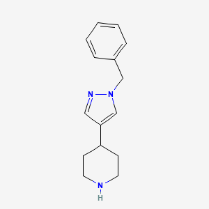 4-(1-benzyl-1H-pyrazol-4-yl)piperidine