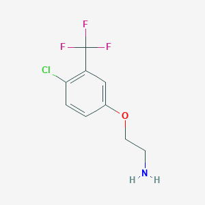 2-(4-Chloro-3-trifluoromethylphenoxy)ethylamine
