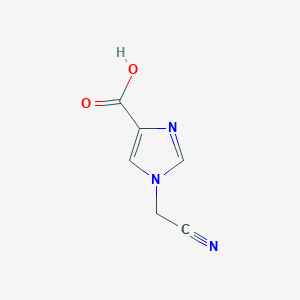 1-(cyanomethyl)-1H-imidazole-4-carboxylic acid