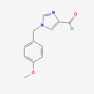 1-(4-methoxybenzyl)-1H-imidazole-4-carbaldehyde
