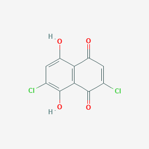 2,7-Dichloro-5,8-dihydroxynaphthalene-1,4-dione