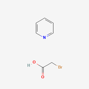 2-Bromoacetic acid;pyridine