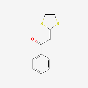 2-Benzoylmethylene-1,3-dithiolane