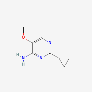 2-Cyclopropyl-5-methoxypyrimidin-4-amine